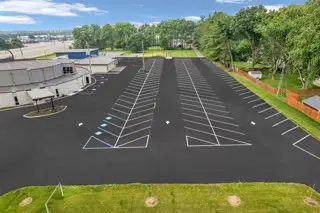 school parking lot